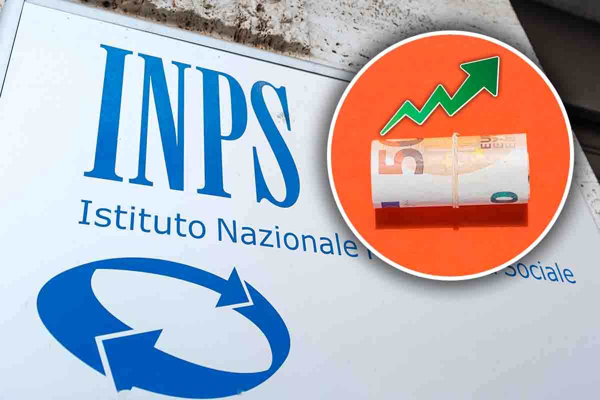 Aumento assegno INPS, 735 euro mensili