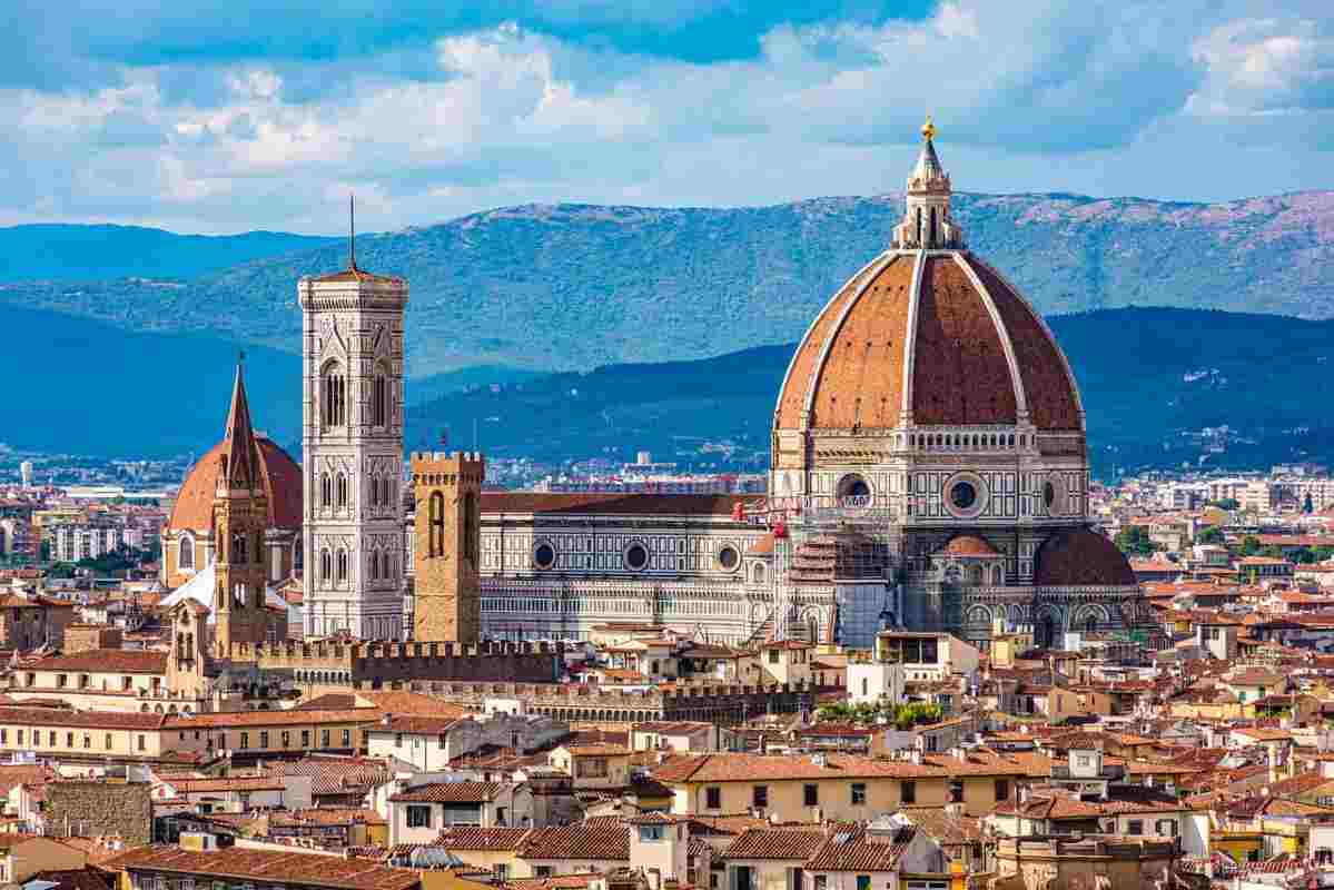 veduta panoramica di firenze