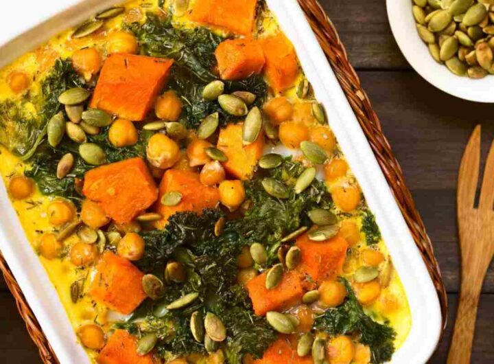 sformato di zucca e zucchine al forno