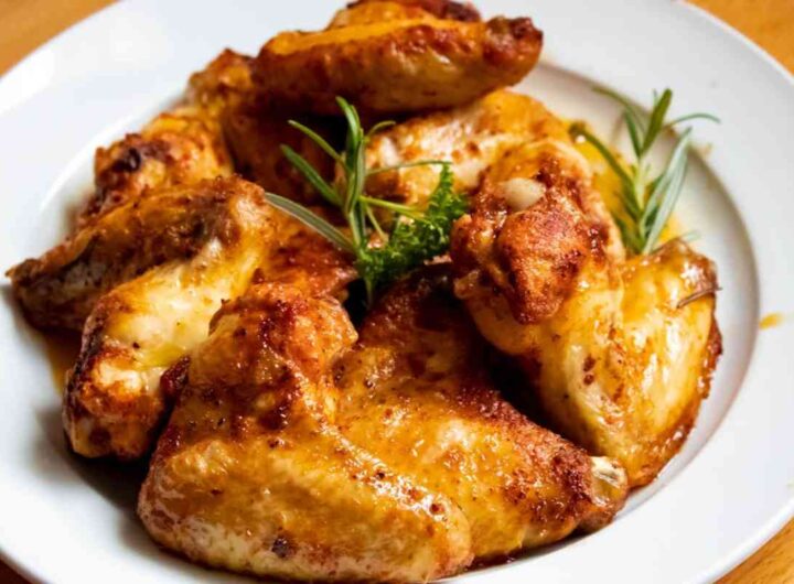 pollo cotto in piatto