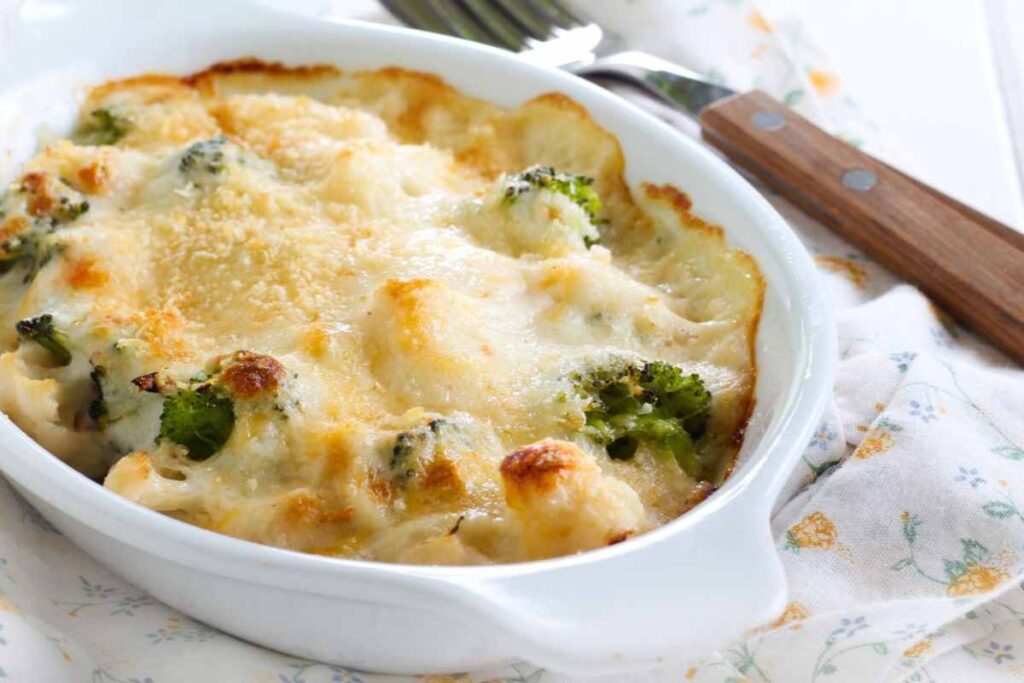 broccoli e cavoli gratinati